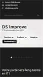 Mobile Screenshot of dsimprove.be