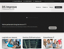Tablet Screenshot of dsimprove.be